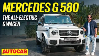 Mercedes G-Class Electric - 4 electric motors, 1165Nm and Rs 3 crore! | First Look | Autocar India