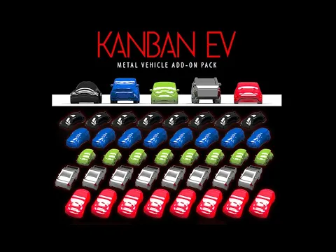 Kanban EV - Metal Vehicle Add On Pack - Unboxing and Detailed View