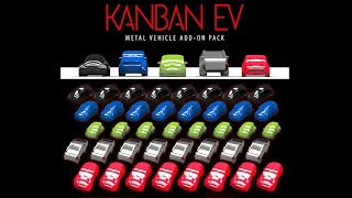 Kanban EV - Metal Vehicle Add On Pack - Unboxing and Detailed View