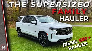 The 2021 Chevrolet Suburban RST Diesel is a Fuel-Efficient Supersized Family SUV