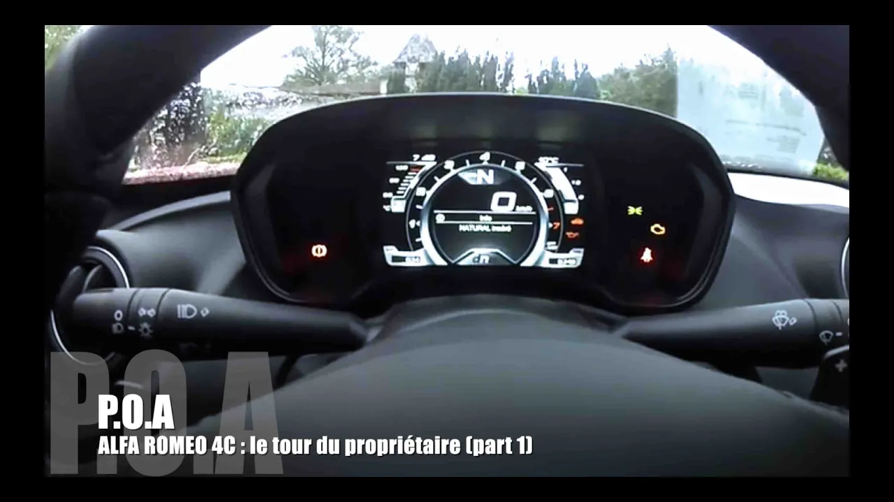 Alfa Romeo 4C Coupé 2013 : le tour du propriétaire - Essai 2/4