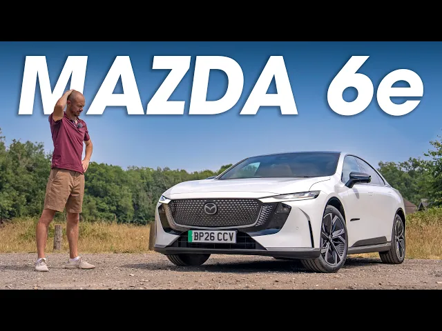 NEW Mazda 6e Review – Better than a Tesla Model 3?