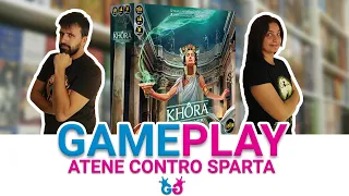 Khora, l'ascesa di un impero Partita completa al Gioco da Tavolo con noi sulla scatola!