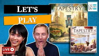 How to Play TAPESTRY: PLANS & PLOYS - Live Playthrough - Let's play #66