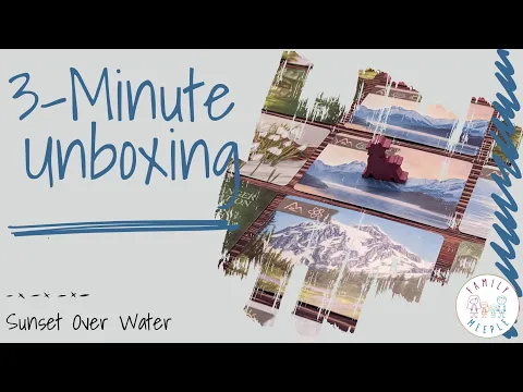 Sunset Over Water - 3-Minute Unboxing