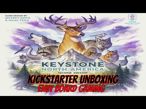 Keystone North America 2nd Edition Kickstarter Unboxing