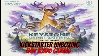 Keystone North America 2nd Edition Kickstarter Unboxing