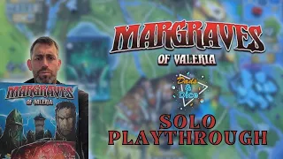 MARGRAVES OF VALERIA | Solo Playthrough | Daily Magic Games