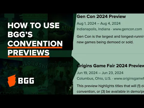 Get a Sneak Peek at Gen Con 2024