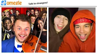 SURPRISING OMEGLE with an ENTIRE ORCHESTRA