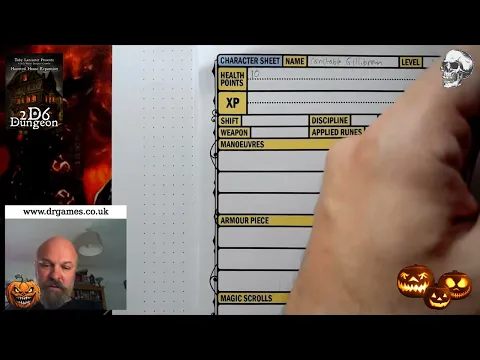 2D6 Haunted House Halloween Stream!