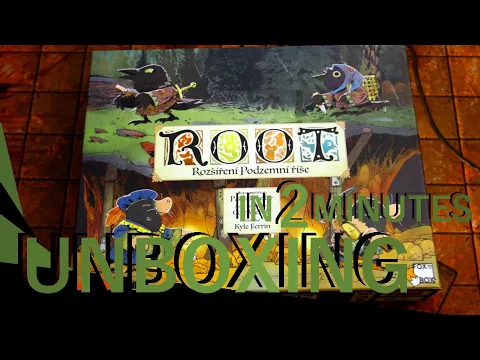 Root: The Underworld Expansion UNBOXING in 2 minutes