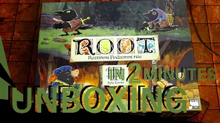 Root: The Underworld Expansion UNBOXING in 2 minutes