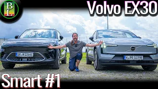 Smart #1 vs Volvo EX30 - Same platform but so different
