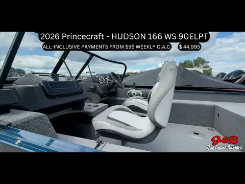 2026 Princecraft Hudson 166 Ws 90elpt Thumbnail alt