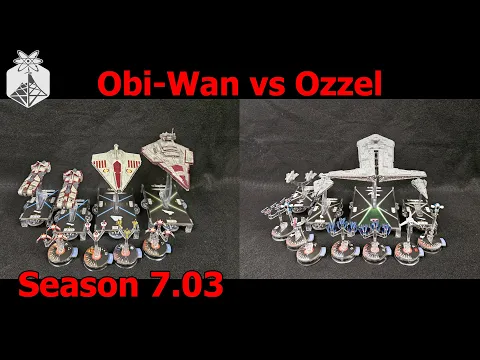 Star Wars Armada "Brought to you by the letter 'O'" Obi-wan vs Ozzel - ION Radio Battle Report