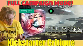 Helionox: Chronicles - Kickstarter Critique Review