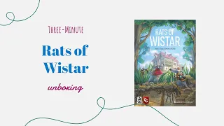 Rats of Wistar - 3-Minute Unboxing