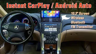 2023 Carpuride 10.3" - INSTANT  Wireless Apple CarPlay / Android Auto in Seconds