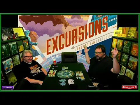 Excursions Board Game Kickstarter Preview Playthrough from @kinsonkeygames3478