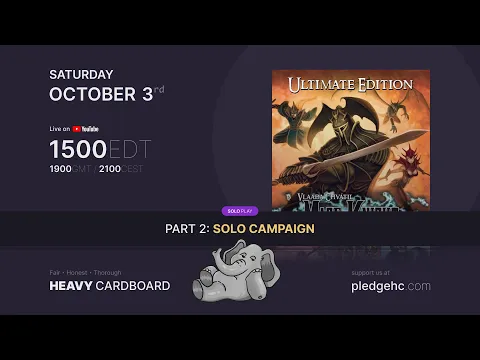 Mage Knight: Ultimate Edition (Part II) --- Solo Conquest Play-through by Heavy Cardboard