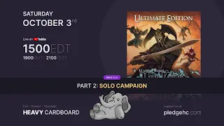 Mage Knight: Ultimate Edition (Part II) --- Solo Conquest Play-through by Heavy Cardboard