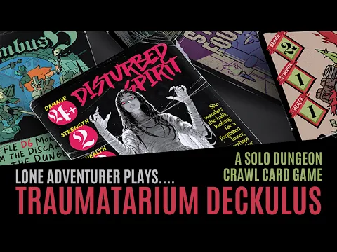 Traumatarium Deckulus | A gonzo solo dungeon crawl card game