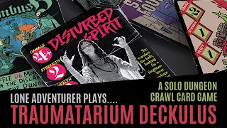 Traumatarium Deckulus | A gonzo solo dungeon crawl card game