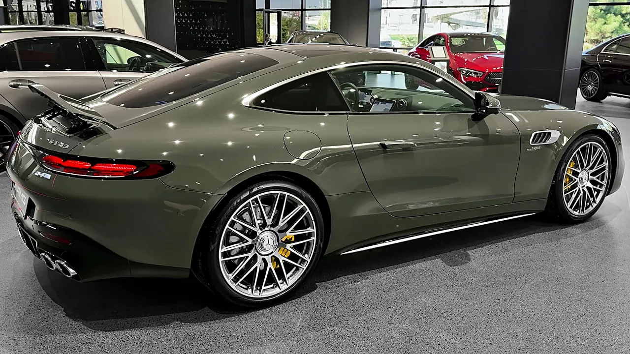 2026 Mercedes AMG GT 43 - Exterior and Interior Details
