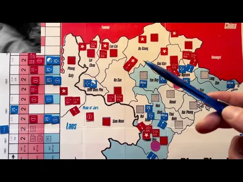 Dien Bien Phu (1973) S.D.C. Game Play Part 1.