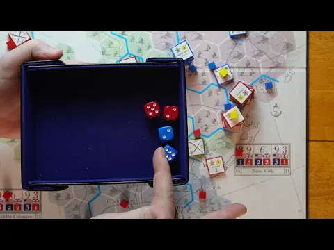Revolution State of War, Board game Play through, 1776 Grand Campaign, part 3 - 1778