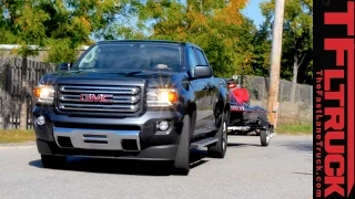 2016 GMC Canyon Duramax Diesel Towing Preview