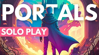 Portals | Sponsored Board Game Tutorial and Solo Playthrough