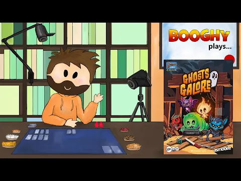Booghy plays... Ghosts Galore(2p, Rules Ovw, Playthrough, Review)
