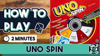 How to Play UNO Spin (Uno spin rules) in 2 minutes