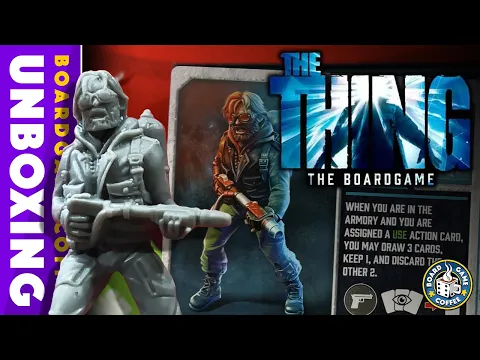 The Thing The Board Game Unboxing