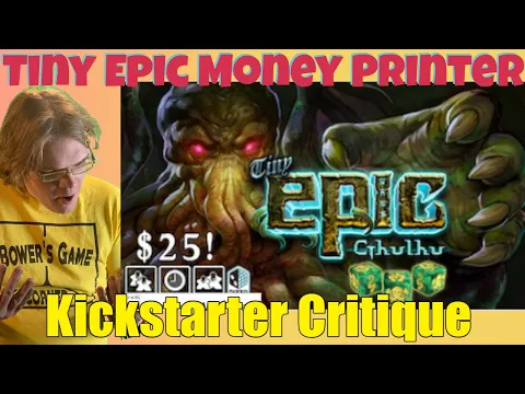 Tiny Epic Cthulhu- Kickstarter Critique Review