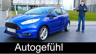 2016/2015 Ford Fiesta ST test driven FULL REVIEW + referring to VW Polo GTI - Autogefühl