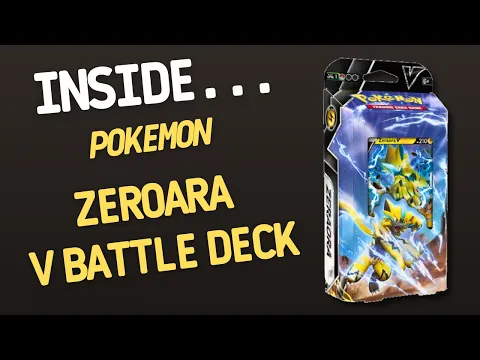 POKEMON Zeroara V Battle Deck | Inside #105