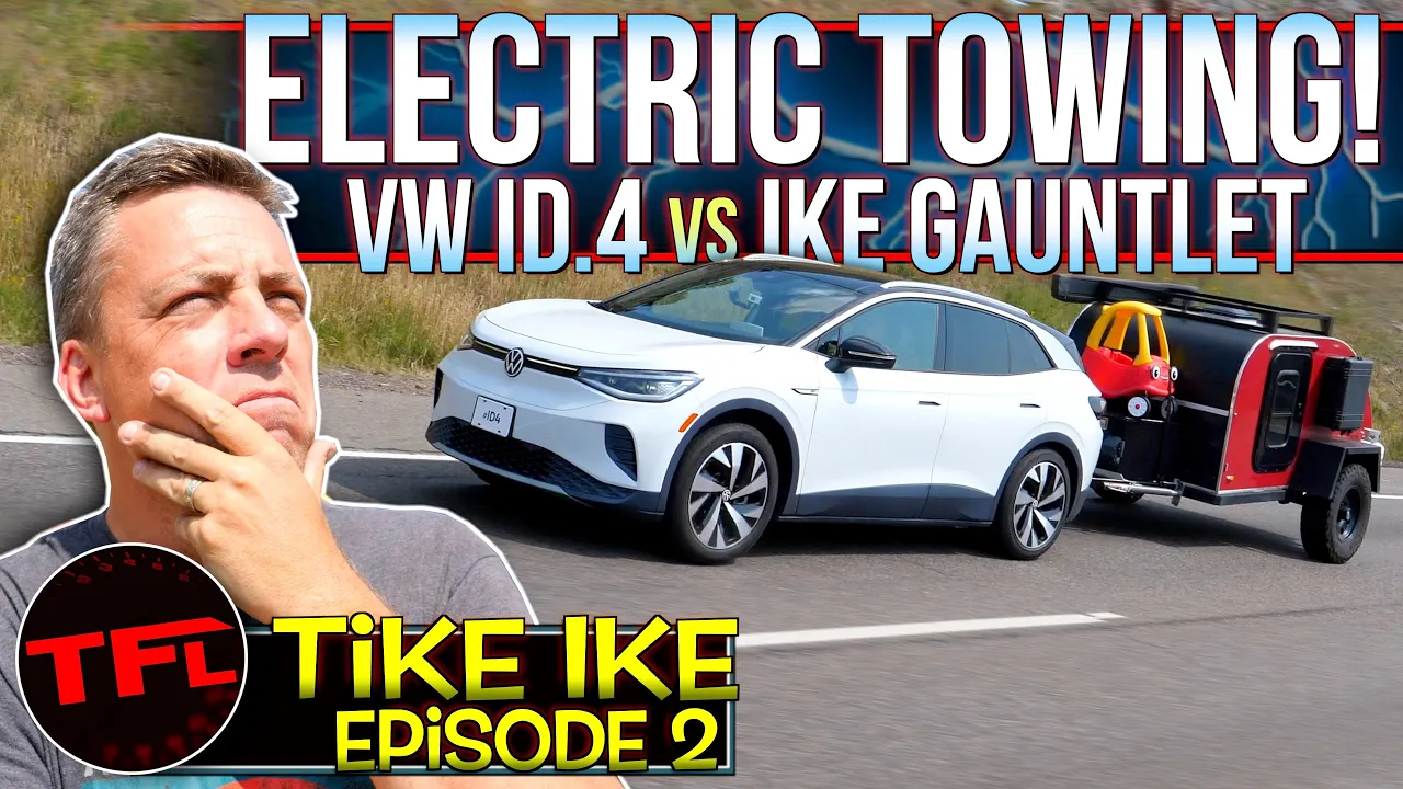 The Electric Volkswagen ID.4 Takes On The World's Toughest Towing Test...And It's A Nail-Biter!