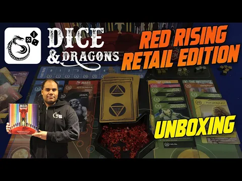 Dice and Dragons - Red Rising Retail Edition and Upgrade Pack Unboxing