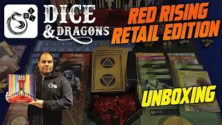 Dice and Dragons - Red Rising Retail Edition and Upgrade Pack Unboxing