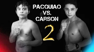 Jimuel PACQUIAO vs Lucas CARSON [Official Rematch] | “Boxing, not Football”