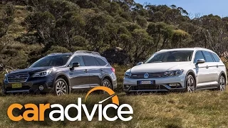 2016 Volkswagen Passat Alltrack 2.0TDI v 2016 Subaru Outback 3.6R Comparison