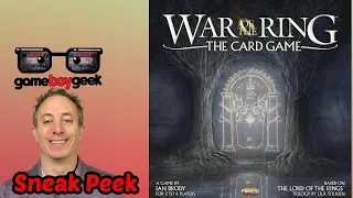War of the Ring: The Card Game -  Sneak Peek