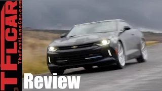 2016 Chevy Camaro Snowy Road Trip Review