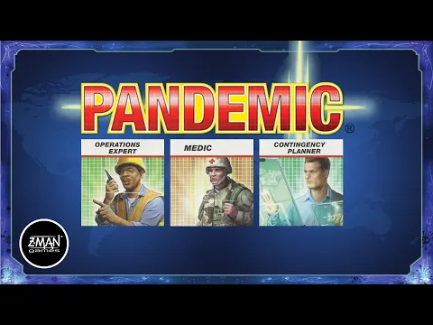 Pandemic (2008) playthrough - Medic, Operations Expert, and Contingency Planner (normal difficulty)