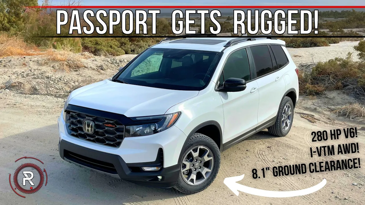The 2022 Honda Passport Trailsport Is A More Rugged Looking Family SUV