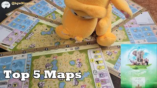 Ark Nova: Top 5 Maps