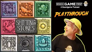 Shifting Stones playthrough by Which Game First: A Board Game Podcast